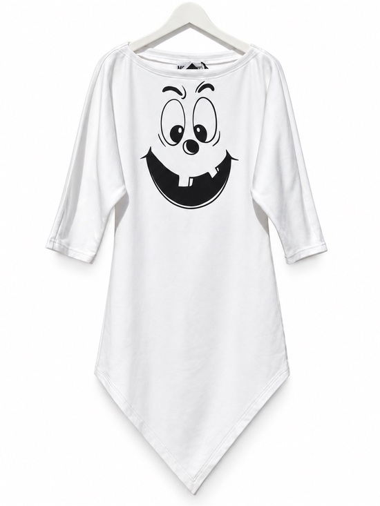 Moschino Dresses & Skirts - Moschino Cartoon Face Asymmetric Dress IT 40 / US 6 / UK 8 / FR 36 / DE 34